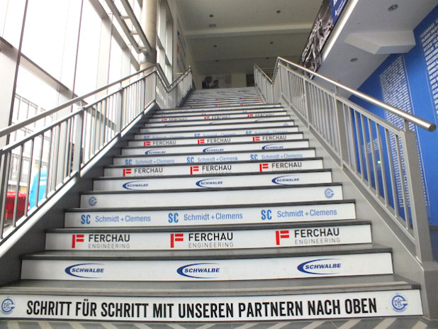 Der VfL Gummersbach will Schritt für Schritt mit seinen Partnern nach oben (Quelle: VfL Gummersbach).