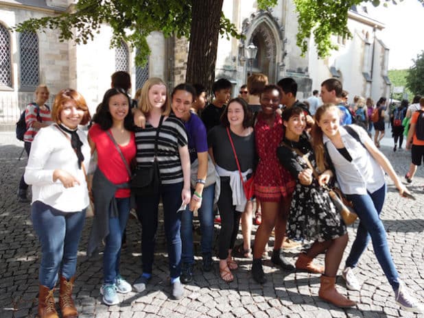 Die Jugendlichen des Congress-Bundestag Youth Exchange leben für zehn Monate in Deutschland in einer Gastfamilie, gehen auf eine weiterführende Schule und lernen die deutsche Kultur näher kennen. (Foto: Partnership International e.V.)