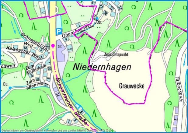 In Gummersbach-Niedernhagen wird der Bachdurchlass erneuert. (Grafik: RIO OBK)