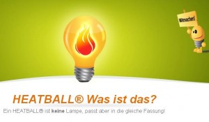 Webseite_Heatball Screenshot: Webseite des Erfinders www.Heatball.de