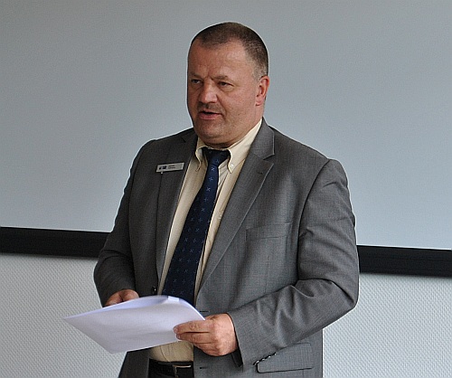 Michael Sallmann von der IHK Köln - Leiter der Zweigstelle in Gummersbach im Oberbergischen Kreis. Foto: Sven-Oliver Rüsche