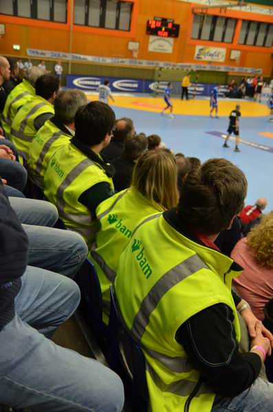 Baustellenteam der Schwalbearena