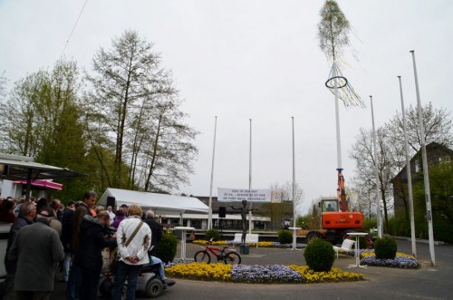 Maibaum setzen in Nümbrecht