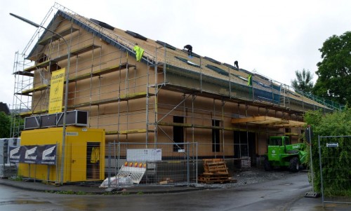 Baustelle Kutschenmuseum Hübender / Text und Bilder : Uwe Schlegelmilch