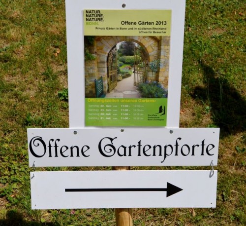 Offene Gartenpforte 2013 / Text und Bilder : Uwe Schlegelmilch
