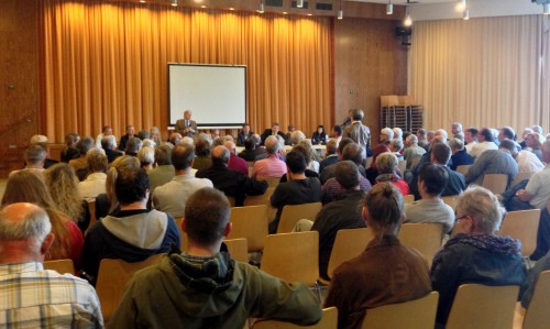 Die Resonanz im Kulturhaus Siebenbürgen war groß.