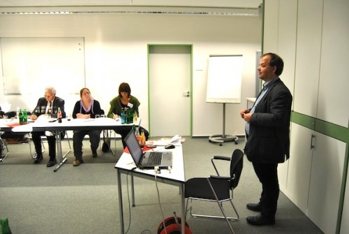 Sven Oliver Rüsche erklärte die Grundlagen der Suchmaschinenoptimierung - Fotos: Johanna Behrendt