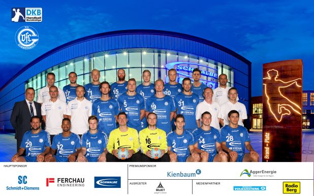 VfL Gummersbach Mannschaftsfoto Saison 2014 - 2015 / Foto : VfL Gummersbach