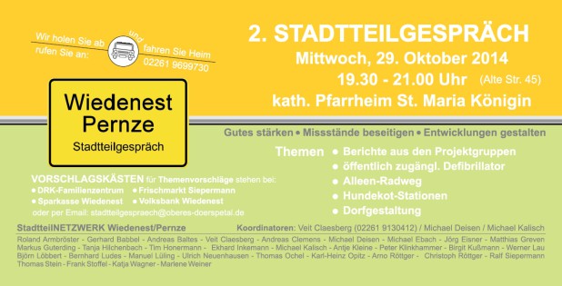 Quelle: Stadtteilnetzwerk Wiedenest/Pernze