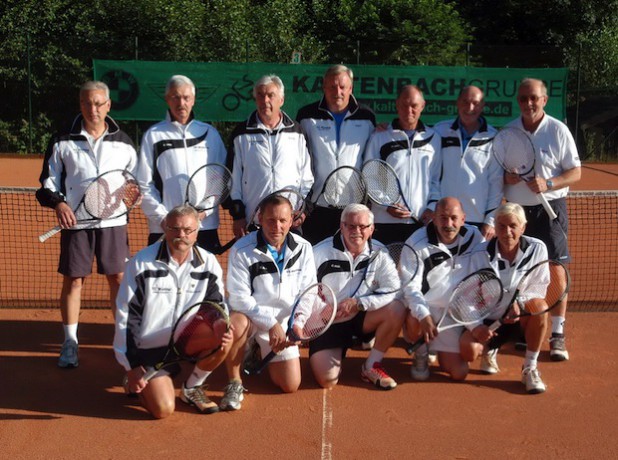 Das Herren-55-Team, es fehlt Jürgen Pankonin - Quelle: Franz Steinfort