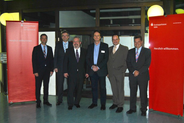 Von links nach rechts: Sascha Klein, Dr. Klaus Tiedeken, Stefan Meisenberg, Dr. Karsten Wolf, Sven Wottrich und Timo Fuchs