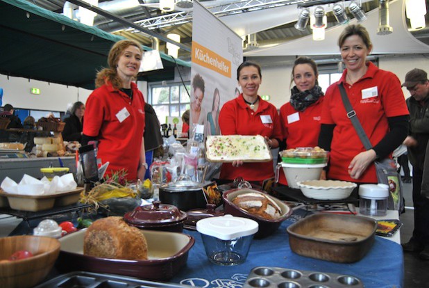 Das Team von "The Pampered Chef"