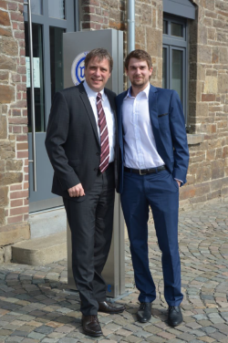 Flatten und Glock (r.) - Foto: VfL Handball Gummersbach GmbH