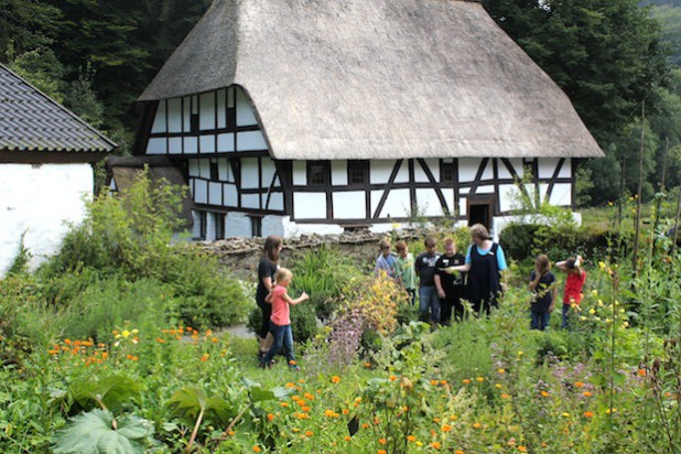 Haus Dahl in Marienheide ist das älteste noch erhaltene Bauernhaus der Region, das 1586 erbaut wurde (Foto: OBK).