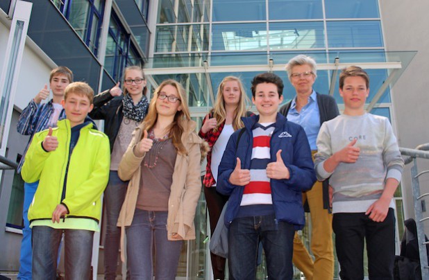 Einen spannenden Schnuppertag in der Kreisverwaltung erlebten sieben Schülerinnen und Schüler aus Oberberg (Foto: OBK).