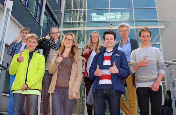 Einen spannenden Schnuppertag in der Kreisverwaltung erlebten sieben Schülerinnen und Schüler aus Oberberg (Foto: OBK).