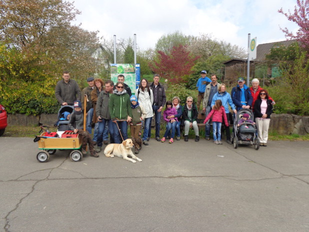 Der Alper Bürger Club beim Wandern - Foto: Kurverwaltung Reichshof