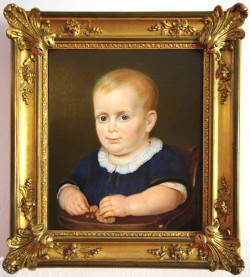 Adeline Jaeger, geb. Heuser: Kinderportrait von Friedrich Carl Emil Wittichen, 1870 (Foto: Museum und Forum Schloss Homburg).