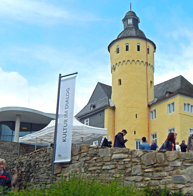 Auch das Außengelände von Schloss Homburg ist am 20. Juni 2015 nur von 10:00 bis 12:00 Uhr geöffnet (Foto: OBK).