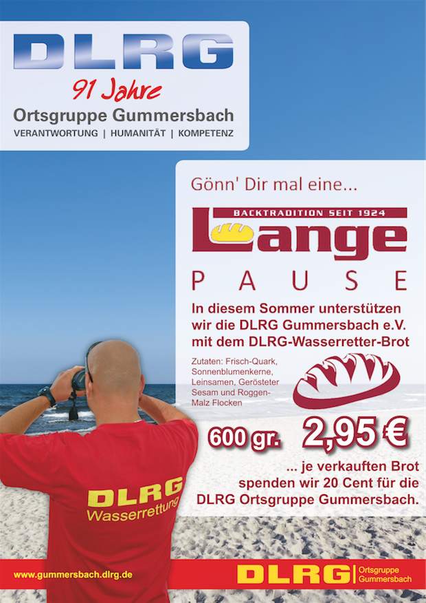 Plakat: Holger Sturm (Geschäftsführer sturmzeit, agentur für marketing und kommunikation und Stellv. Leiter Verbandskommunikation der DLRG auf Bundesebene)