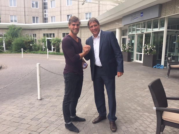 Christian Zufelde (links) und Frank Flatten - Foto: Handballakademie VfL Gummersbach