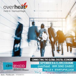 overheat UG auf der DMEXCO - Quelle: davis-Fotolia.com #76998701, overheat UG