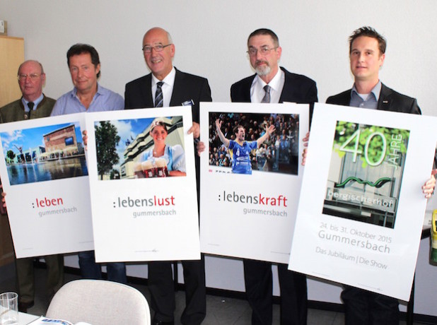 Von links nach rechts: Heinz Kreiensiek, Rüdiger Hockamp, Günther Cremer, Peter Heinen und Fabian Schüren.