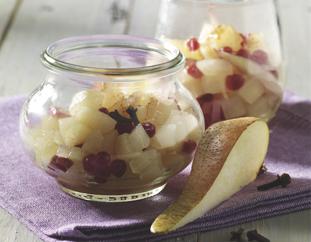 Birnen-Chutney schmeckt prima zu Käse. Foto: Surig/spp-o