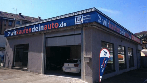 Wirkaufendeinauto Filiale in Wuppertal - Quelle: wirkaufendeinauto.de