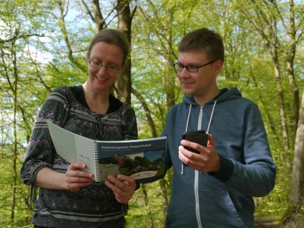 Naturerleben mit App und Reiseführer (Fotograf: BSO)