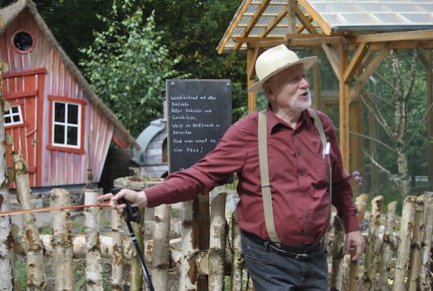 Parkgründer Dr. Werner Schmidt