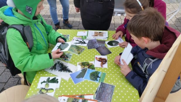 Rund um das Thema Holz geht es an diesem Familiennachmittag für Jung und Alt. (Foto: OBK) 