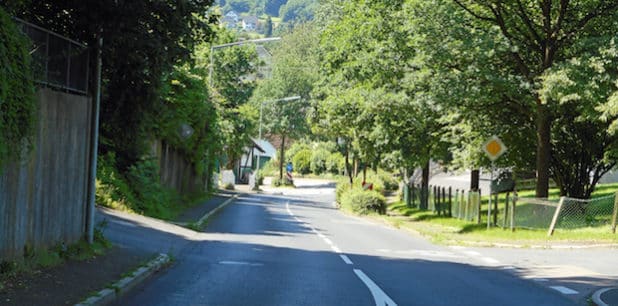 Die Fahrbahn der Wülfringhausener Straße wird auf diesem Teilstück saniert. (Foto: OBK) 