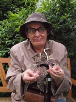 Kabarettistin Monika Blankenberg (Quelle: M. Blankenberg)