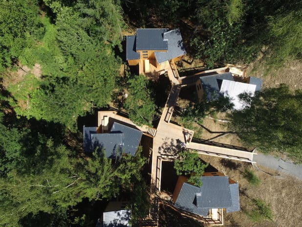 Baumhaus Vogelperspektive - Foto: Ahrens und Eggemann