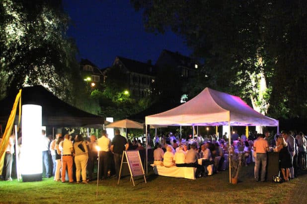 Foto: Christian Melzer; "Night of Business" des Wiehler Ring e. V. im alten Teil des Wiehlparks am 27. August 2016.