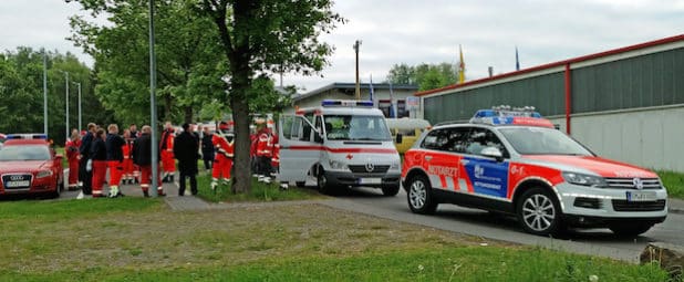 Der PTZ 10 rückte gegen 13:15 Uhr vom Sammelplatz Notfallzentrum in Kotthausen nach Köln aus, um die Aktion zur Bombenentschärfung zu unterstützen. (Archivfoto:OBK). 
