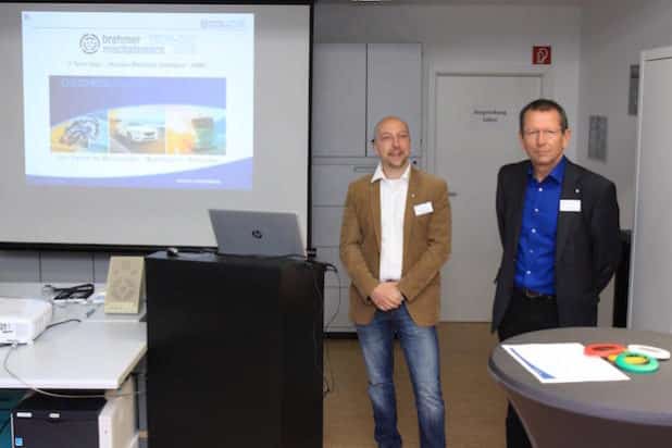 v.l.n.r. Dennis Blättermann, Thomas Brehmer - Quelle: Brehmer GmbH & Co. KG