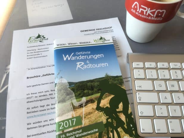 Naherholung in Oberberg - Das sind auch die geführten Wanderungen und Radtouren im Ferienland Reichshof.