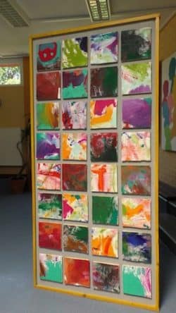 Ein Kunstwerk der Projekttage an der CJG St. Antoniusschule Ein Kunstwerk der Projekttage an der CJG St. Antoniusschule