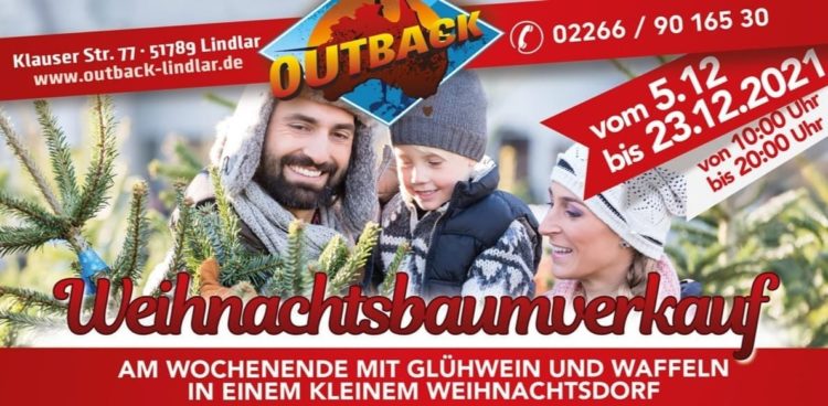 Beim Outback Lindlar weihnachtet es schon sehr. 