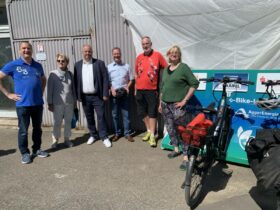 Eröffnung eBike-Ladestation Bergneustadt-Dümpel