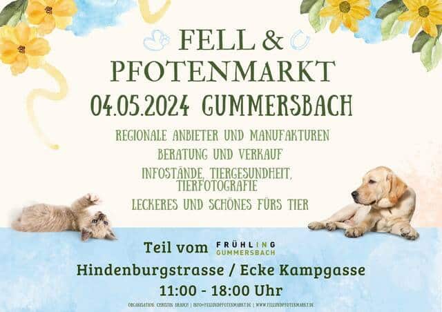 Gummersbacher Frühling und Fell & Pfotenmarkt 2024