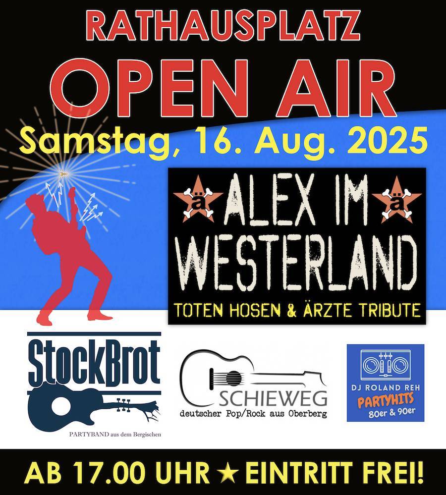 Rathausplatz Open Air Bergneustadt 2025