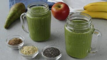 Spirulina Nahrungsergänzungsmittel.