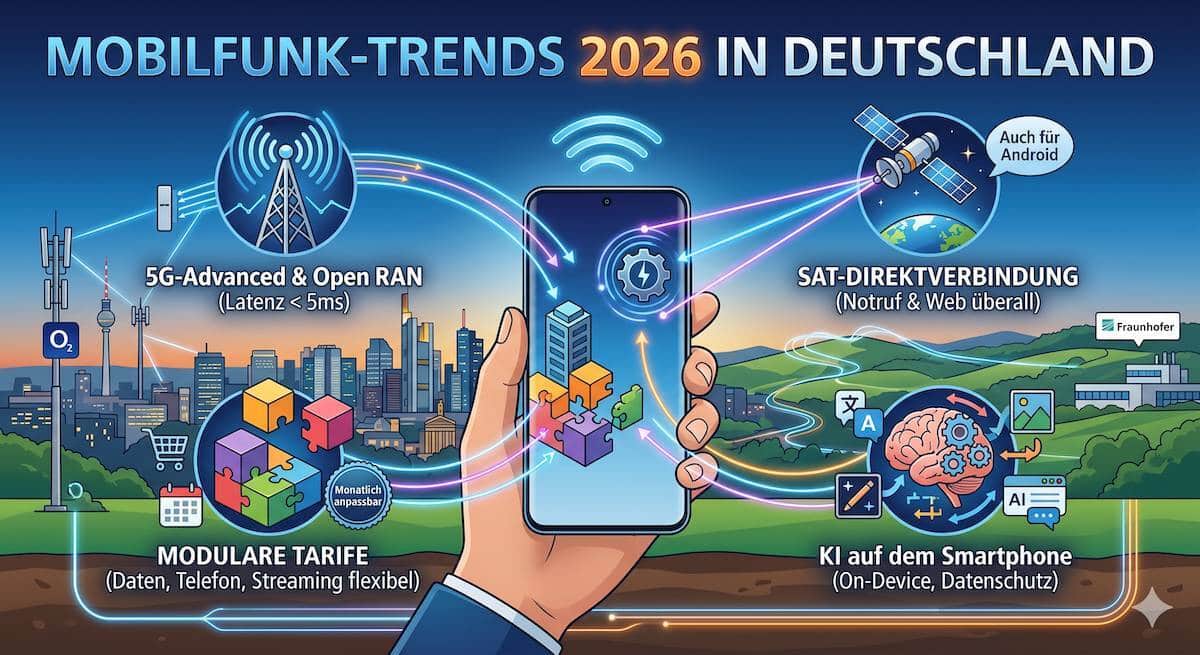 Mobilfunktrends 2026 erklärt.