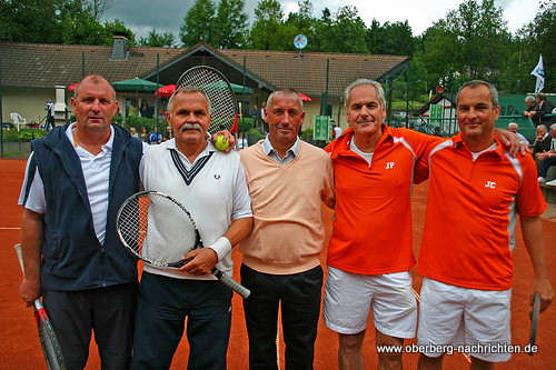 Juppi Frangenberg, Harald Koglin, BMW-Chef Norbert Amelung, Jürgen Pankonin, Jörg Caspari 