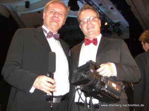 Foto: „Flying Reporter“ Prof. Dr. Lothar Seiwert und Sven Klawunder 
